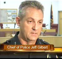 Quartzsite Police Chief Jeff Gilbert
