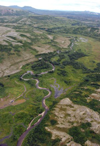 The Upper Talarik River's headwaters are near the proposed Pebble Mine site in the Iliamna Lake area of the Alaska Peninsula. / Bob Hallinen:Anchorage Daily News//MCT