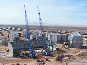 Construction at Pinal Energy Co.