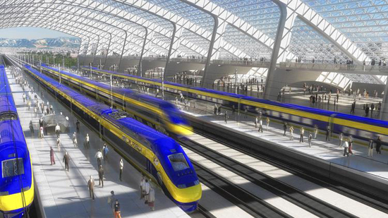 As state officials seek to begin construction of the $68-billion high-speed rail project, spending and engineering conditions from 2008's Proposition 1A are creating a fertile breeding ground for lawsuits. / Associated Press