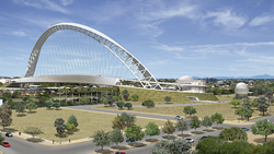 Bridge concept for New Science Center at Rio Nuevo