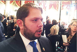 Freshman Rep. Ruben Gallego, D-Phoenix, commenting after his first State of the Union address./Cronkite News