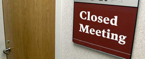 closed-meeting