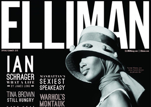 The spring:summer cover of “Elliman,” featuring Naomi Campbell