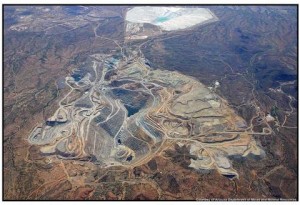 Sierrita is an open-pit copper and molybdenum mining complex.