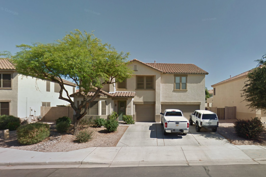 Travis Alexander’s former house in Mesa /AZ Google Street View