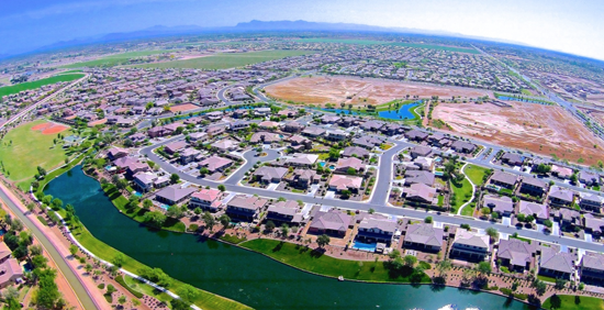 Aerial view Gilbert/The Guerro Group