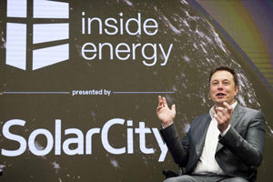 Elon Musk is the chairman of SolarCity and chief executive of Tesla Motors. /Credit Rashid Abbasi:Reuters