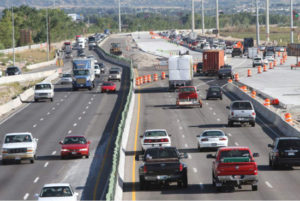A file photo of I-15 freeway construction, looking south from an overpass in Utah County./ Rick Egan | Tribune file photo
