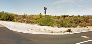 The plot of land sits at the corner of Pima and Cave Creek Roads in the Desert Mountain Community in north Scottsdale./Google Maps