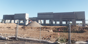 Early construction of Westgate Health Center