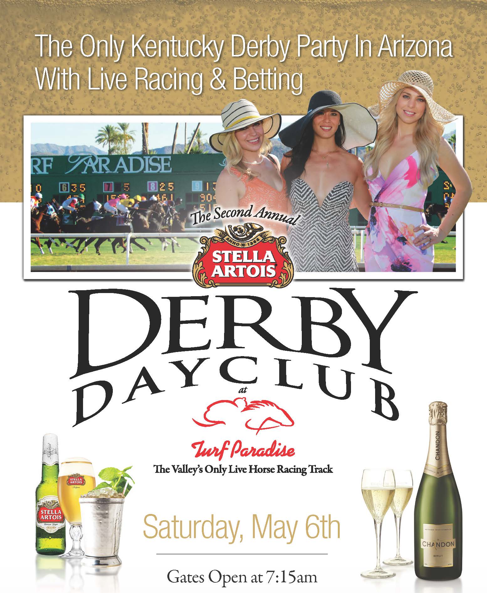 Arizona's oneofakind Kentucky Derby Party returns May 6th at Turf