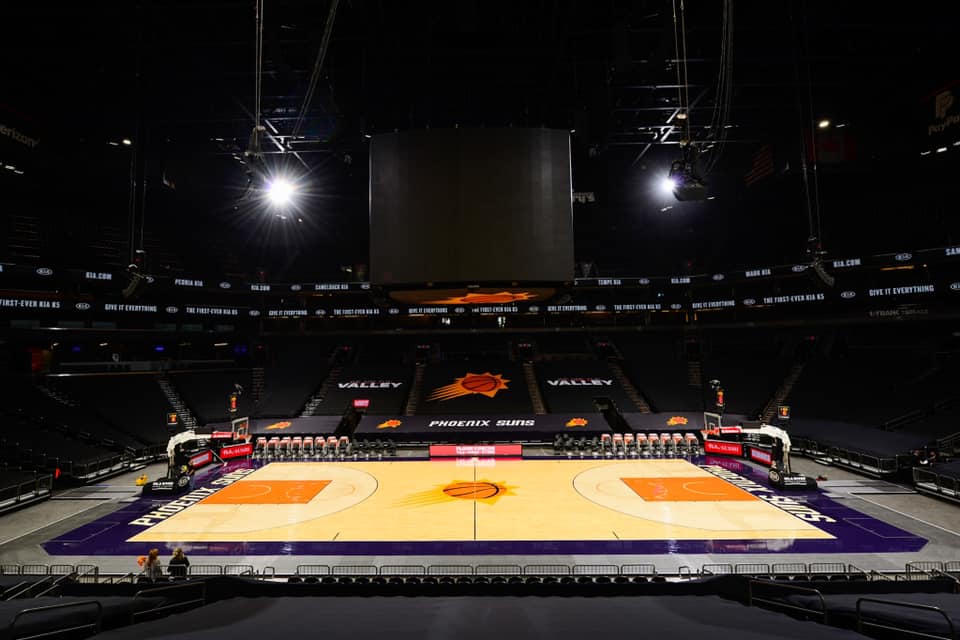 Phoenix Suns arena renovation project on schedule despite coronavirus
