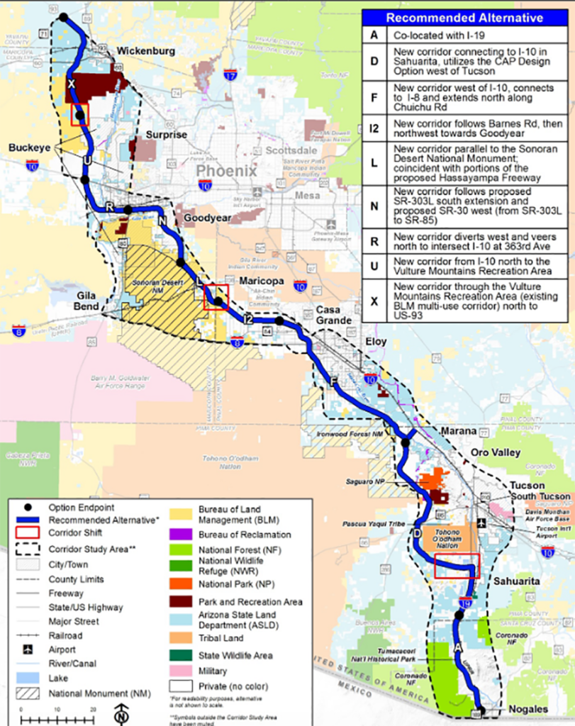 Stanton Urges Transportation Secretary To Support Arizonas Interstate 11 Rose Law Group Reporter 0164