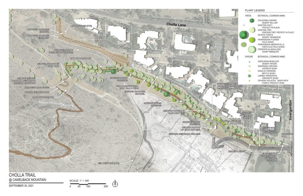 Camelback Mountain trailhead quietly moves to Invergordon Road Rose