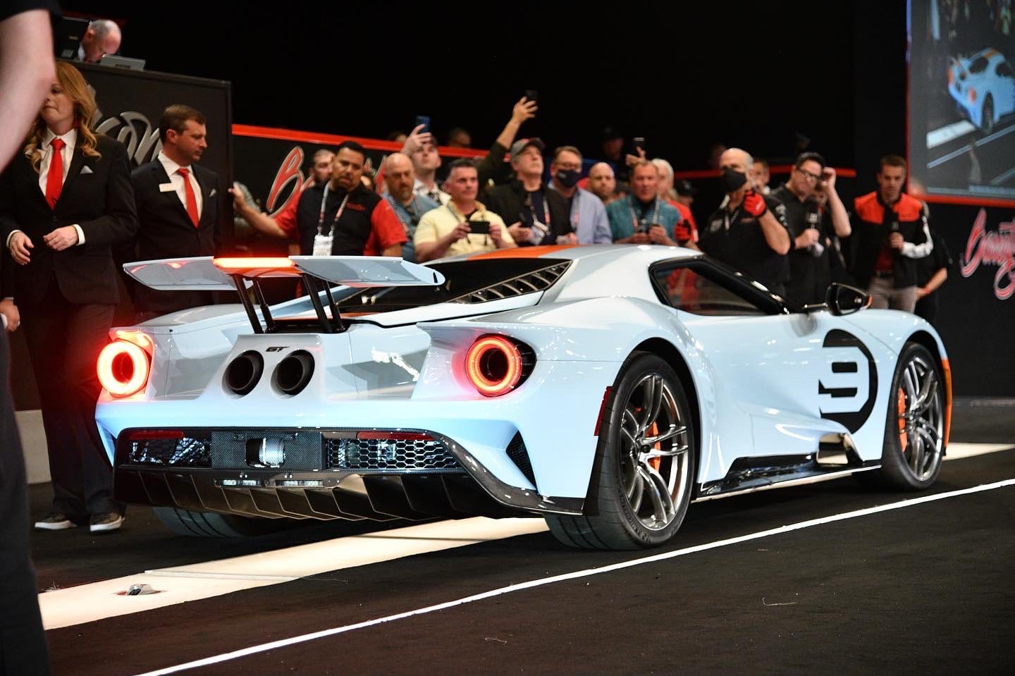See the top vehicles sold at 2022 BarrettJackson on Friday and