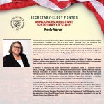 Fontes taps his former chief deputy as assistant secretary of state